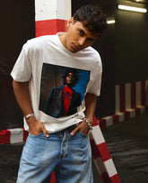 THE BLUE T-SHIRT OFF WHITE